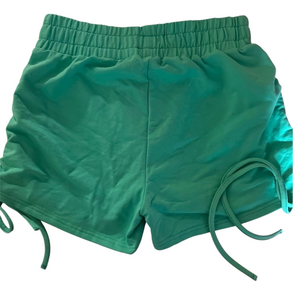 Turquoise Akira Shorts